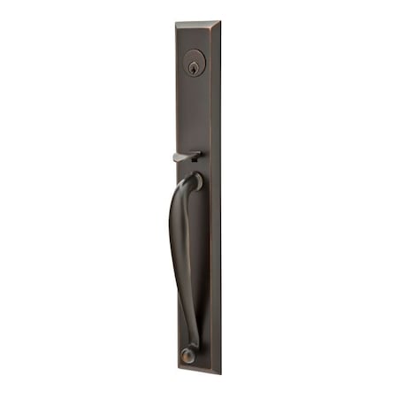 Emtek Oil Rubbed Bronze Handleset 4415CVUS10BRH 4415CVUS10BRH
